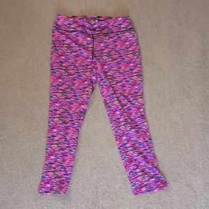 Flirtitude rainbow legging capris